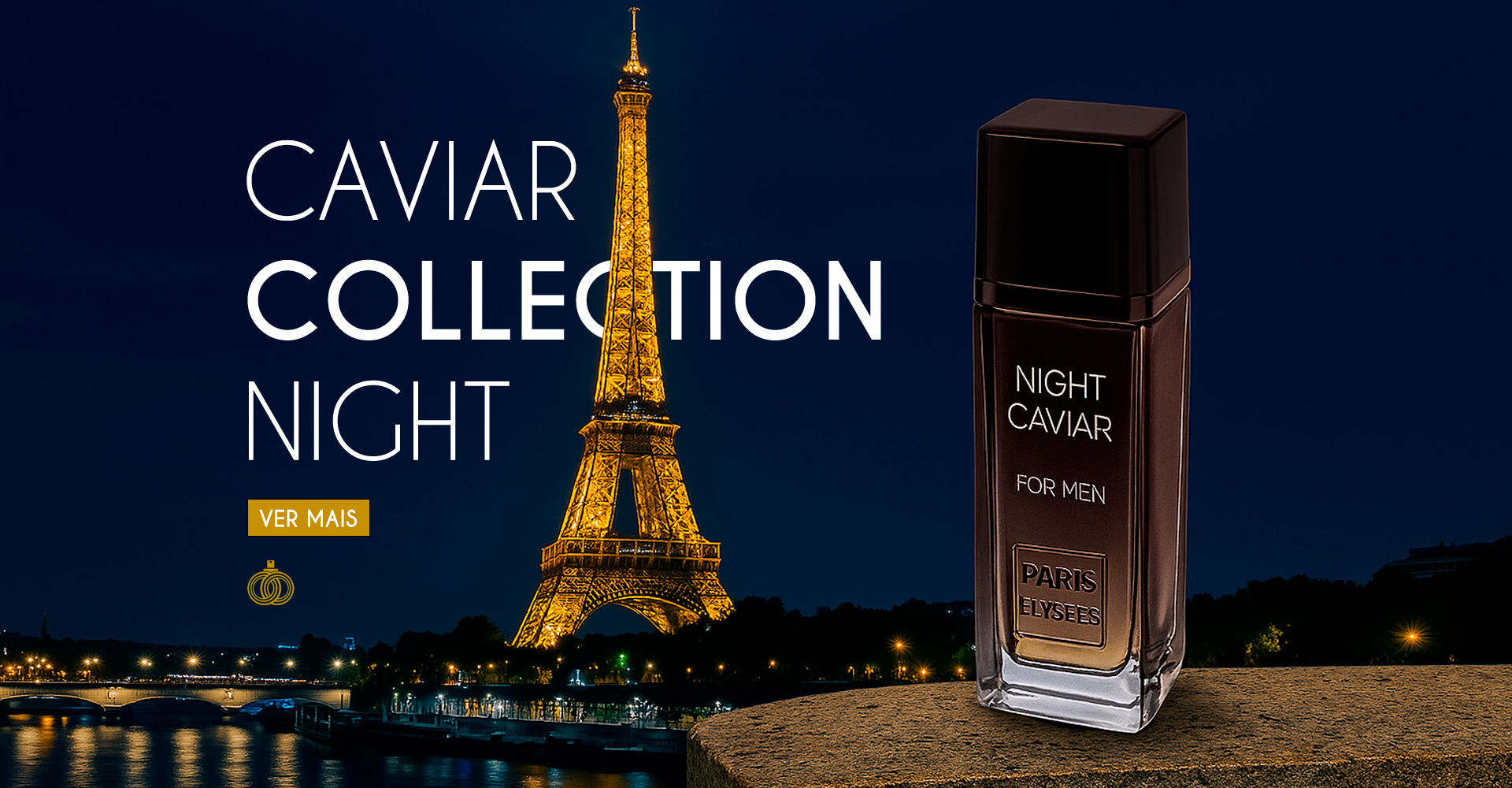 Perfume Night Caviar Paris Elysees - Masculino - EDT 100ml - Imagem 2