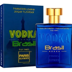 Perfume Vodka Brasil Azul Paris Elysees - Masculino - EDT 100ml